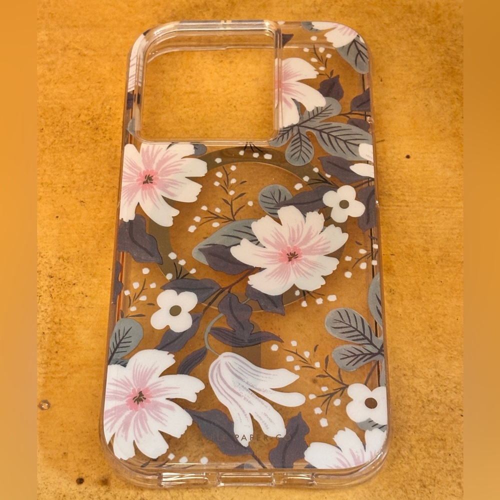 Rifle Paper Co. iPhone 15 Pro MAGSAFE New Floral Case